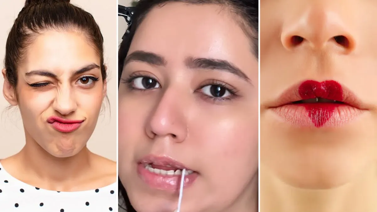 Influencer Uses Dental Floss For Removing Rough and Dry Skin Cells On Lips: Expert Weighs In, Shares Tip For Lip Care