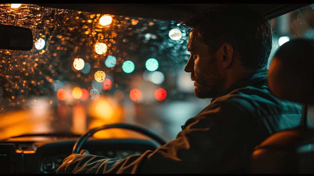 cleaning-windshield-at-night