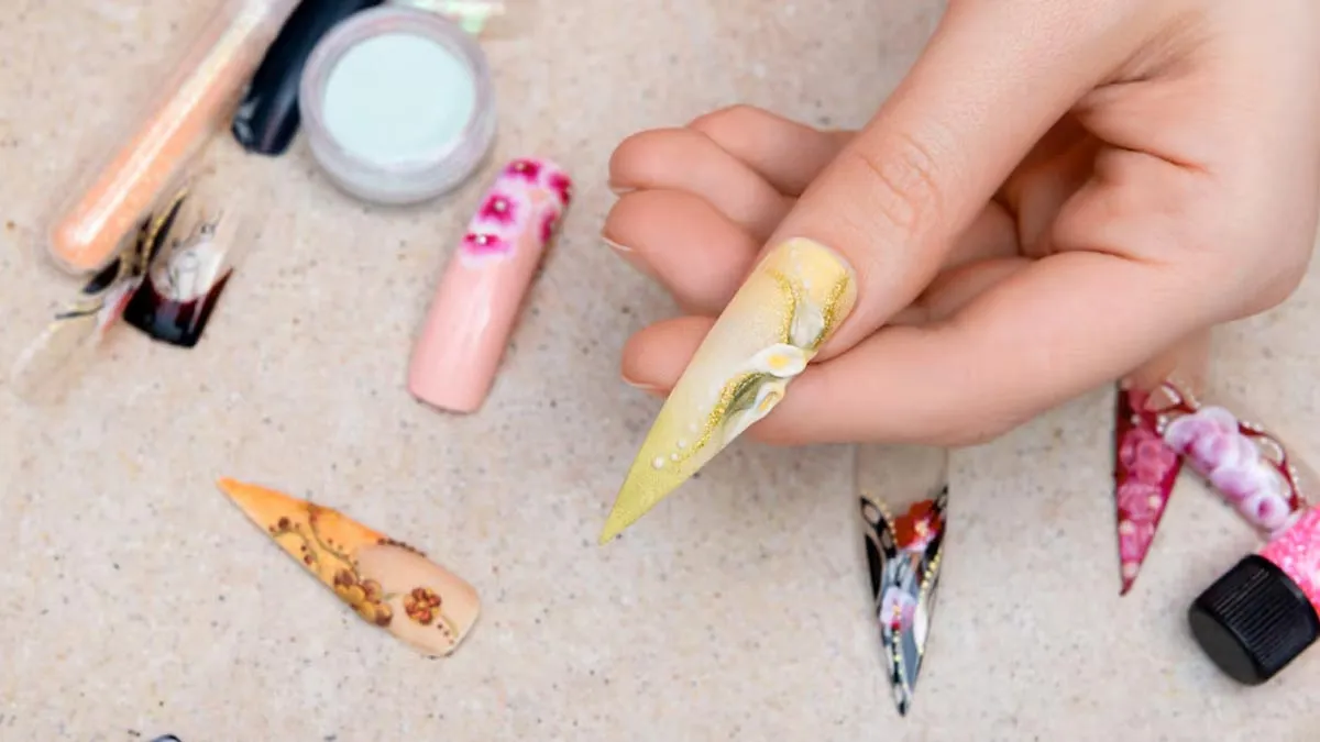 Are Stick-On Nails Safe For Your Natural Nails? We Asked A Dermatologist