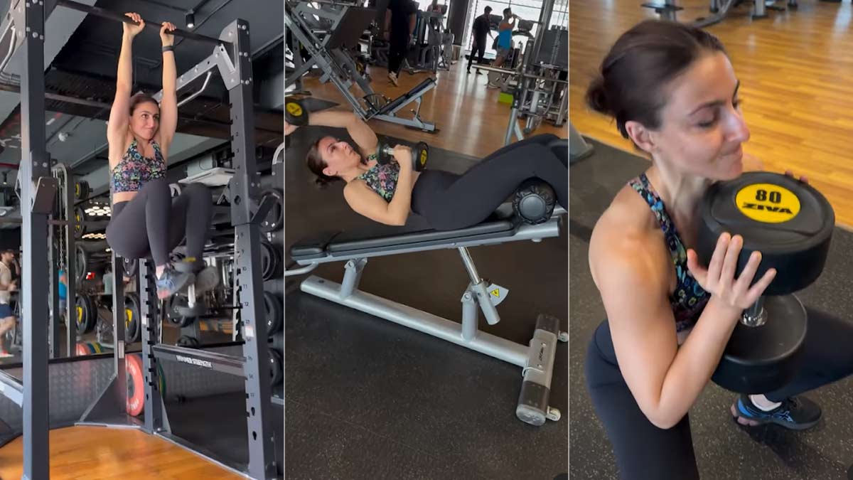 Soha Ali Khan’s New Fitness Video: How Goblet Squats, Leg Raises, and Pull-ups Boost Your Health
