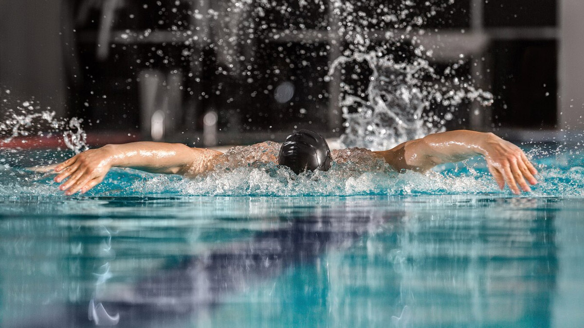 swimming