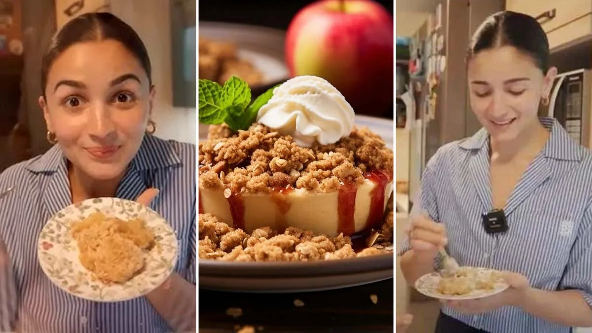 Can A Dessert Be healthy? Nutritionist Explains How Why Alia Bhatt’s Apple Crumble Is More Than Just A Sweet Dish
