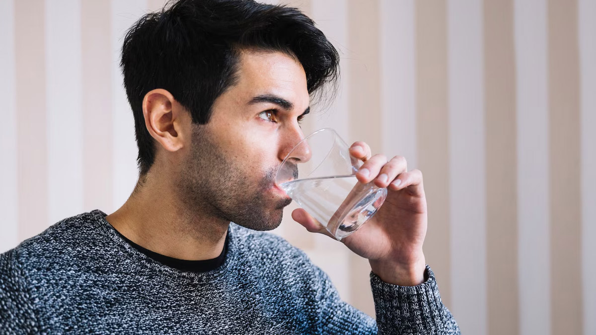 Alcohol consumption water