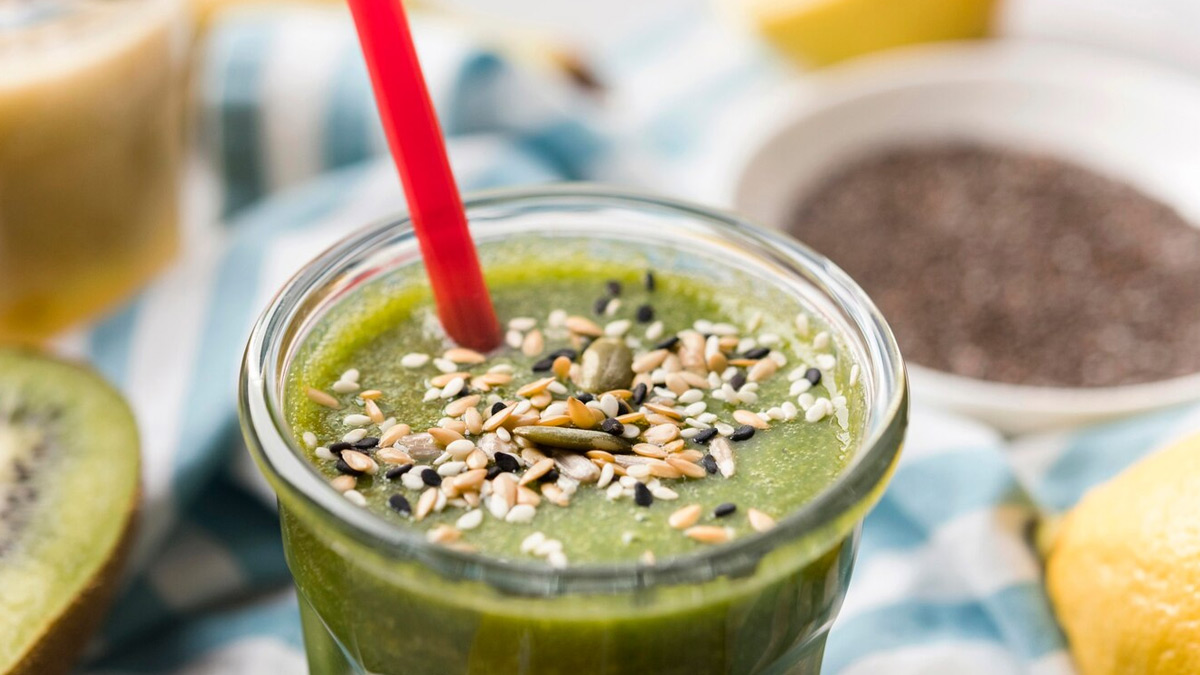 flax-seeds-smoothie