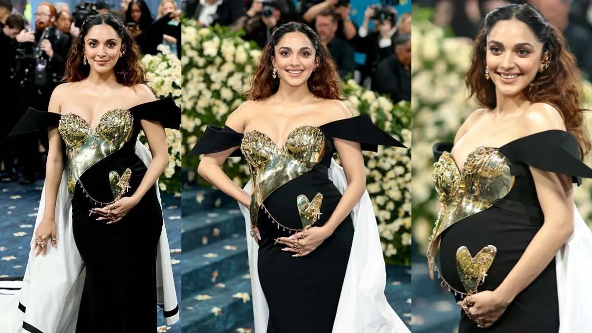 At Met Gala 2025, Kiara Advani Caresses Baby Bump In Golden Umbilical Cord Gown: Things To Expect From Growing Baby Bump
