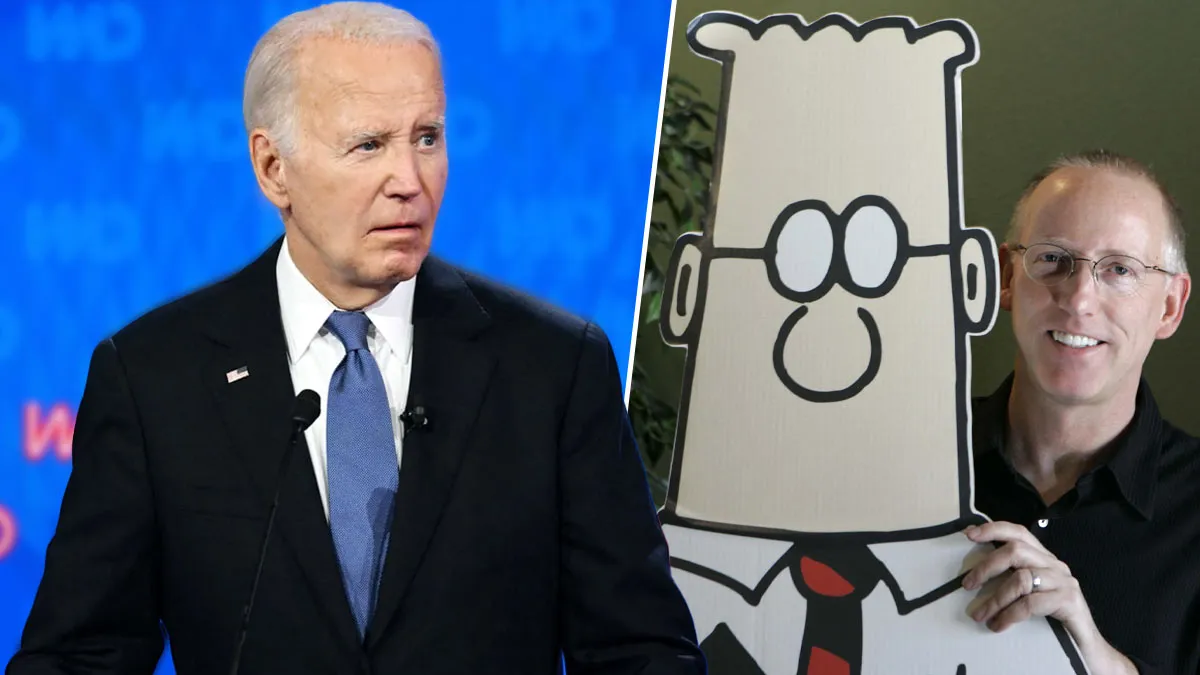 'Dilbert' Creator Scott Adams Faces Prostate Cancer Like Joe Biden, Announces Terminal Prognosis