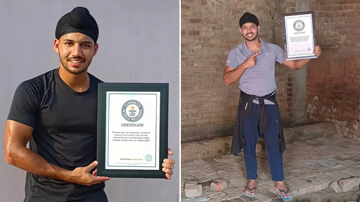 Meet Kuwar Amritbir Singh, The Fitness Icon Who Conquered 33 World Records Without a Gym
