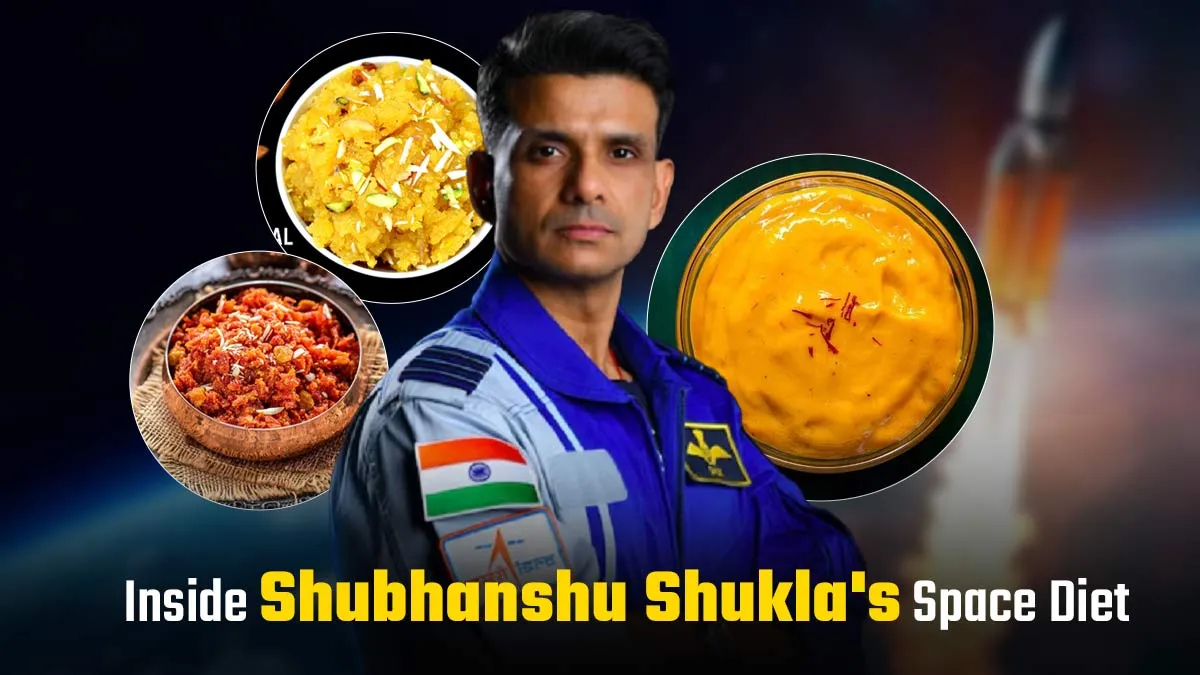 Indian Astronaut Diet in Space: How Moong Dal Halwa, Gajar Ka Halwa, and Aam Ras Will Help Shubhanshu Shukla