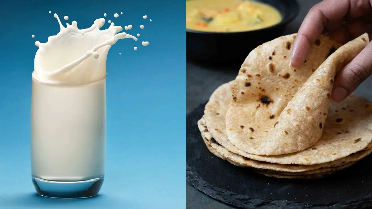 Should You Eat Roti with Milk? Nutritionist Weighs on This Classic Indian Pairing
