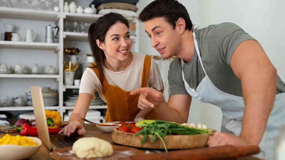 Does Cooking Together with Your Partner Decrease Stress?