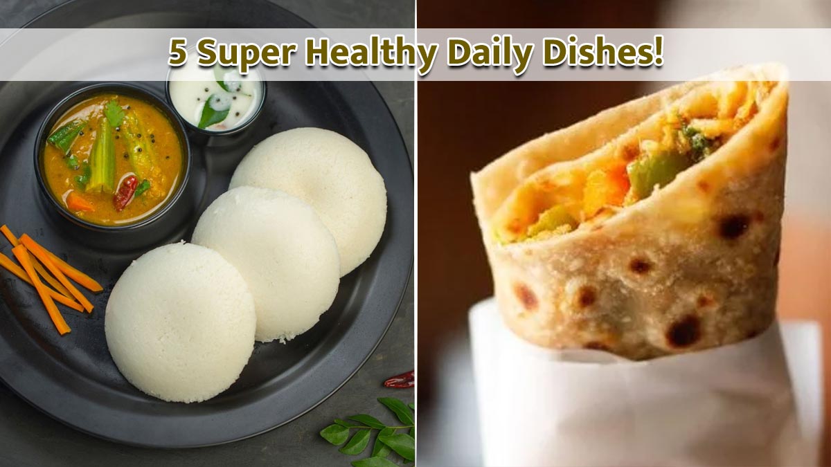 From Roti Rolls to Idli-Sambar: Nutritionist Lists 5 Desi Dishes That Are Super Healthy