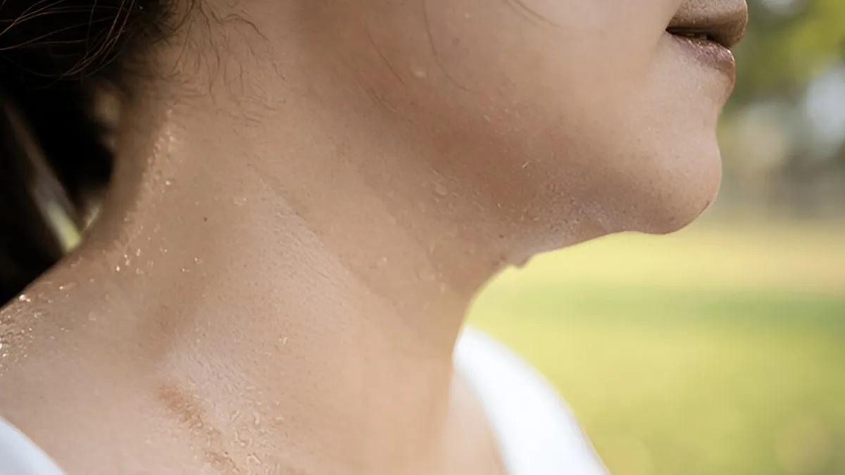 Sticky Neck Syndrome: What Happens To Skin In Humid Weather And How To Soothe It