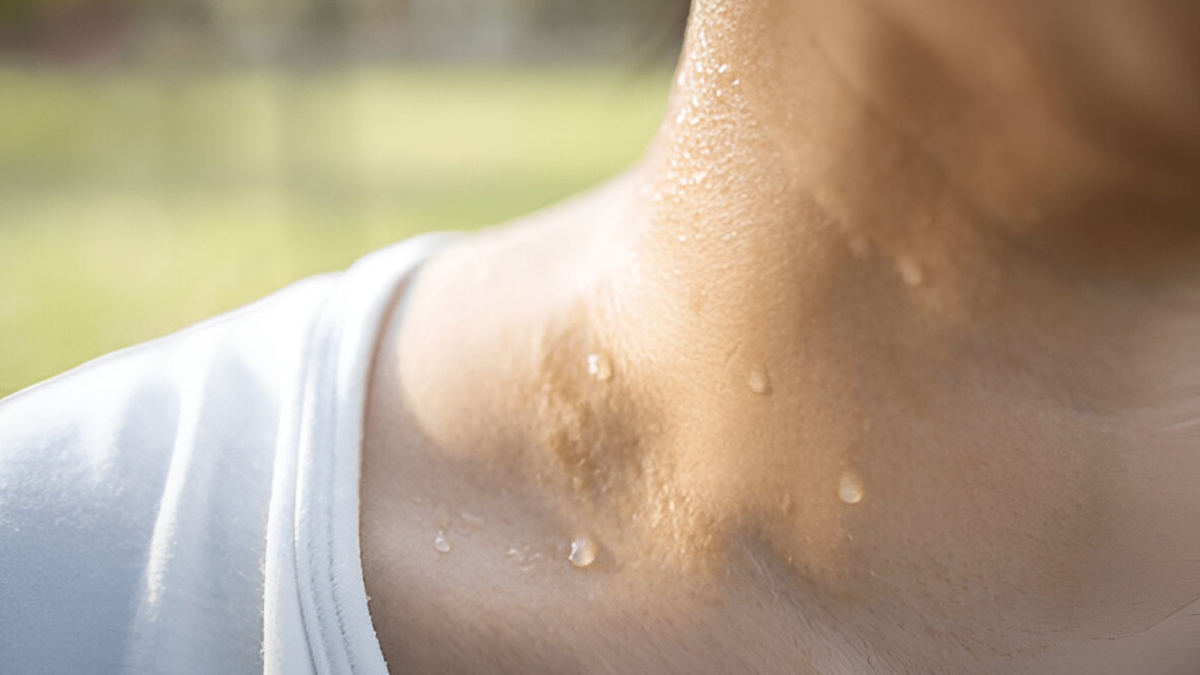 sweaty-neck