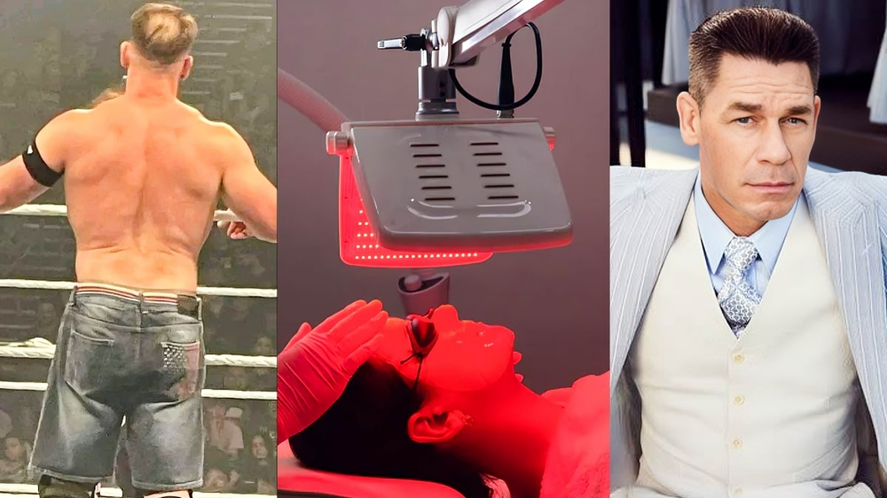 After Hair Transplant, John Cena Follows Red-Light Therapy: How It Helps In Regrowth