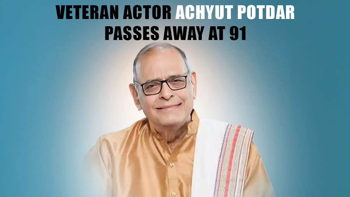 Veteran Actor Achyut Potdar, Popular For Role In "3 Idiots", Passes Away At 91