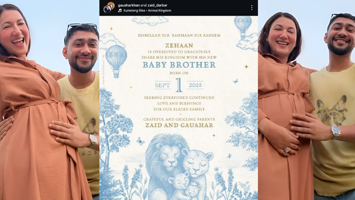 2 Years After the First Boy, Gauahar Khan Delivers Second Baby Boy With Husband Zaid Darbar