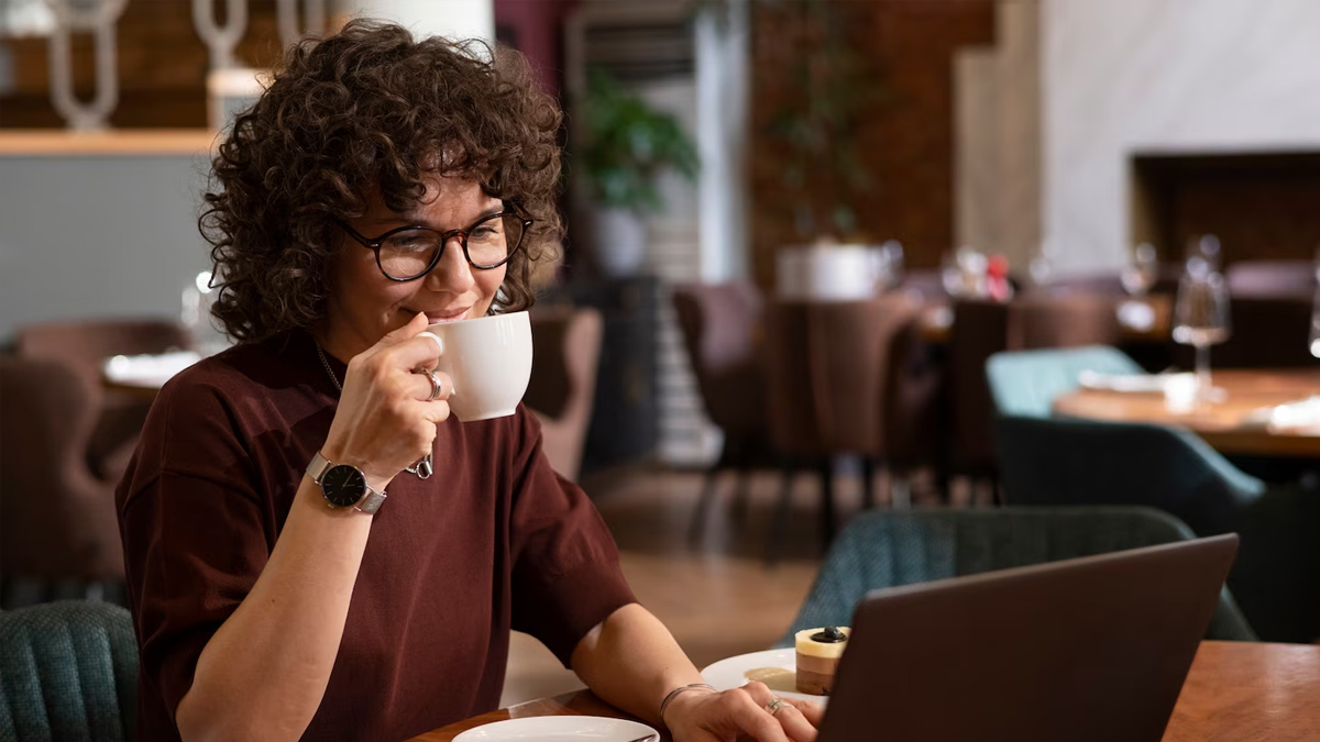 drinking-coffee-at-work