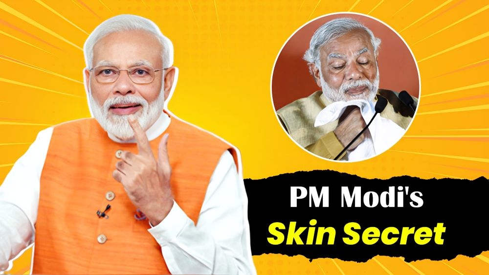 PM Modi Once Shared His Skin Secret, “I Massage My Face with Sweat”: Know The Hidden Benefits of Sweating