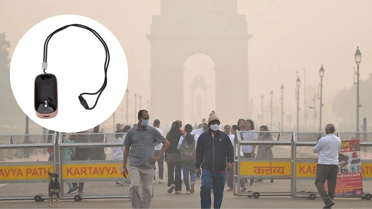 Delhi NCR Enters GRAP-1 as AQI Turns Poor Before Diwali: Can Wearable Air Purifiers Protect You? Expert Tips to Stay Safe
