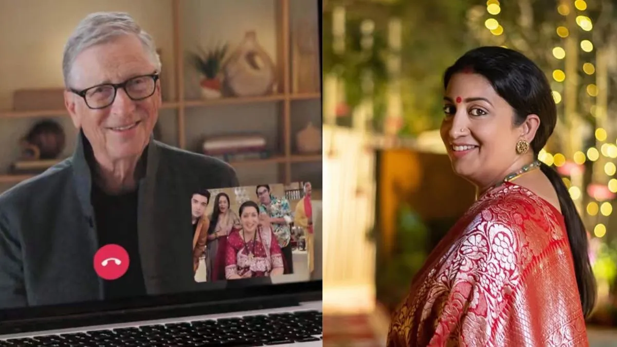 Bill Gates And Smriti Irani Talk Health In A Surprising TV Collab