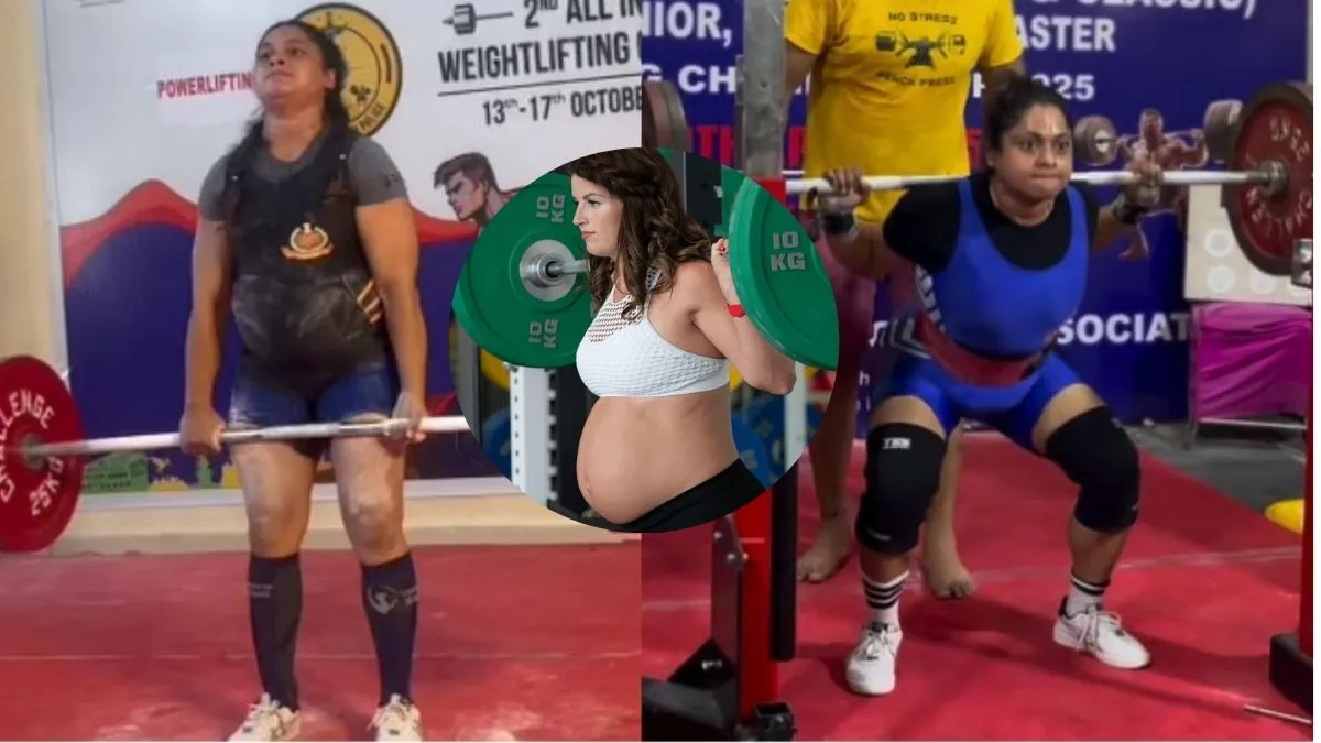7 Months Pregnant Delhi Cop Lifts 145 Kg Deadlift: Should Women Lift Heavy During Pregnancy?