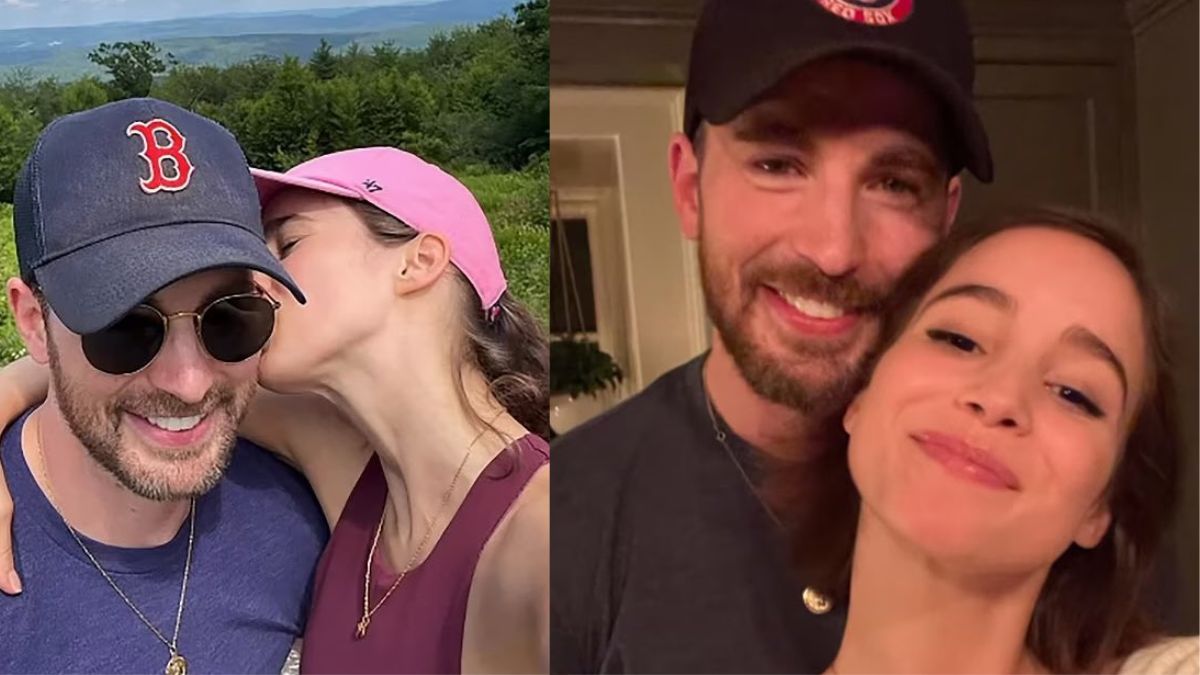 Chris Evans And Alba Baptista  Chris Evans And Alba Baptista