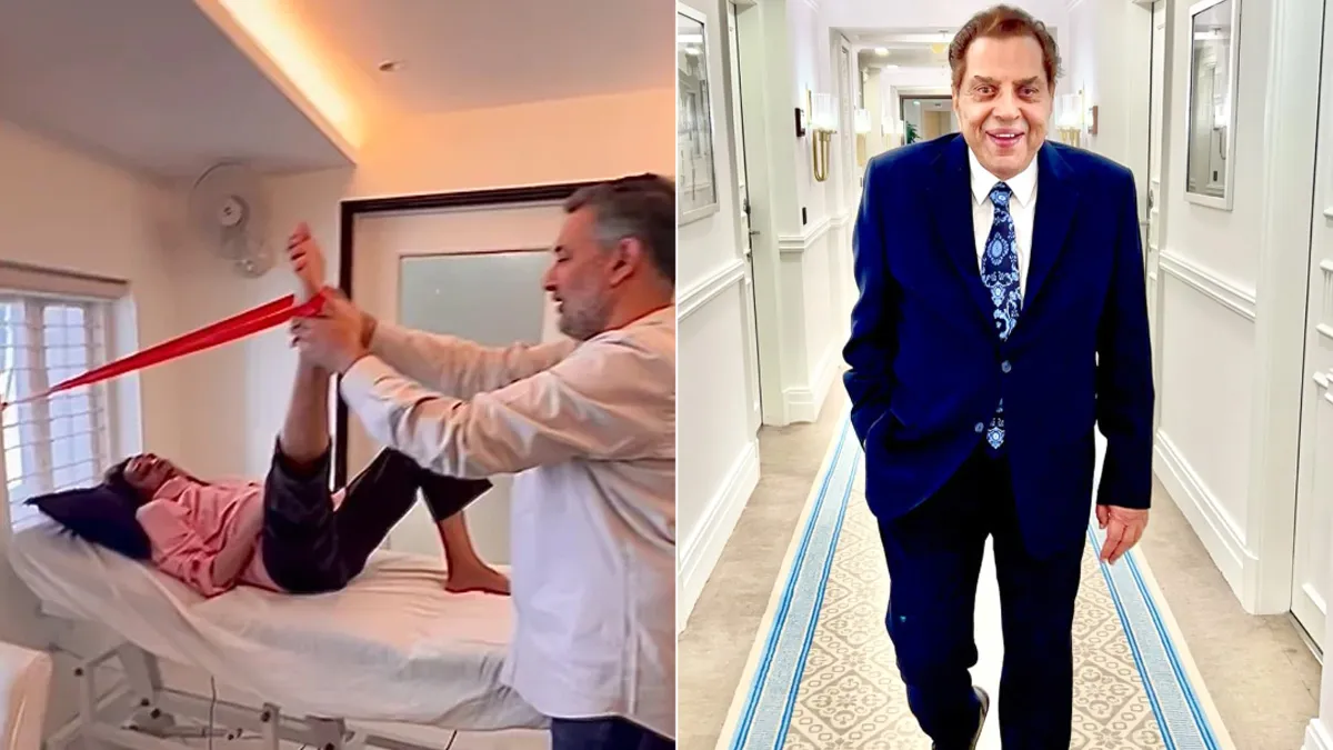 When 89-year-old Dharmendra Shared Glimpses From His Physiotherapy Session; Experts Share Its Benefits For Elderly