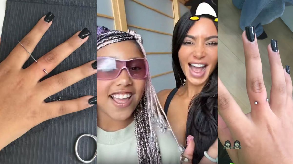 Kim Kardashian’s Daughter North West Gets Dual Dermal Finger Piercings in her Middle Finger: Everything You Need To Know
