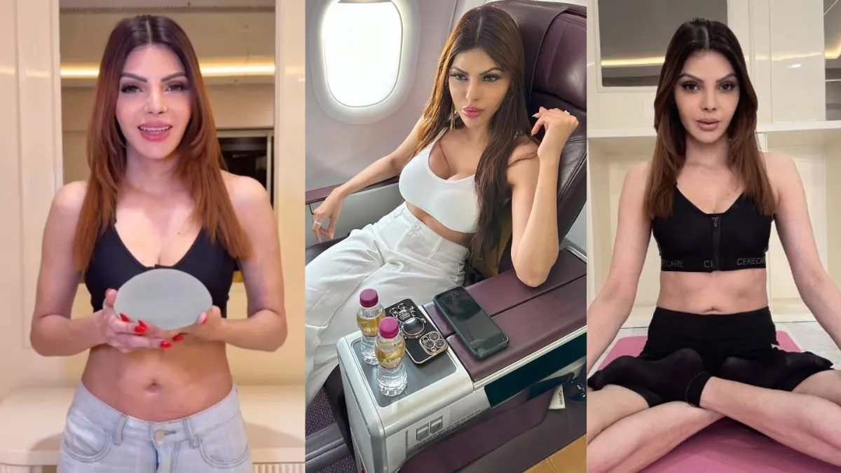 Removing 825g Silicone Breast Implant Each, Sherlyn Chopra Feels “Light As a Butterfly”