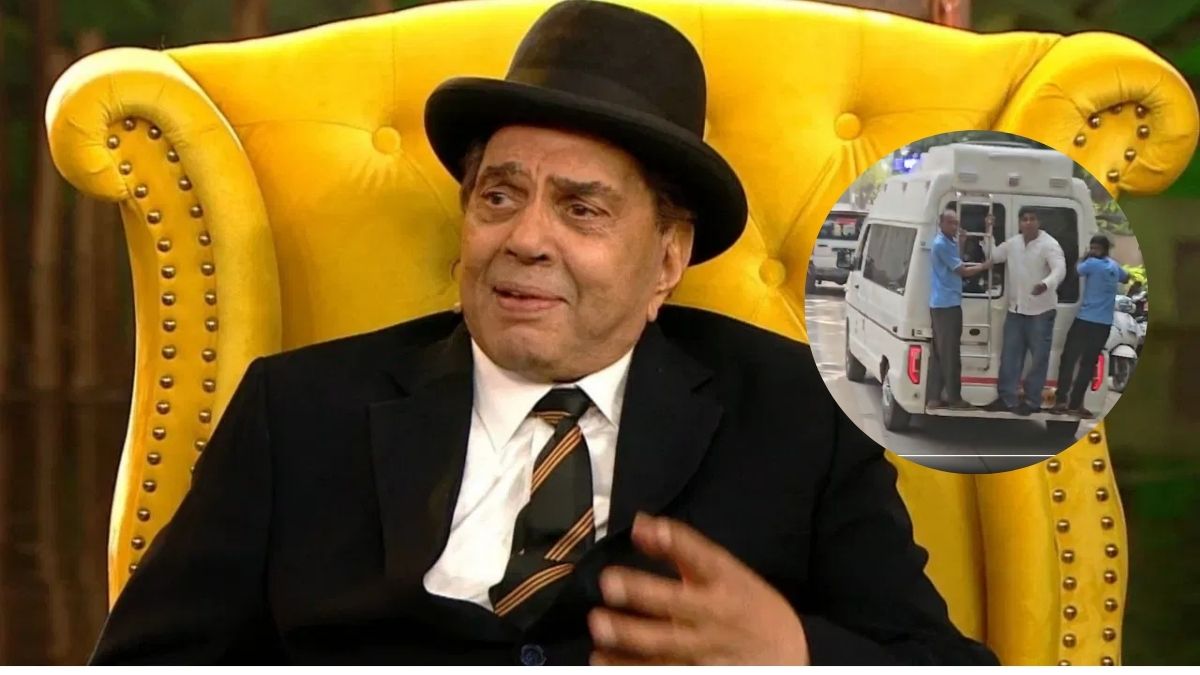 Dharmendra Dies At 89: Amitabh Bachchan, Hema Malini and Family Reach Cremation Centre For Last Rites