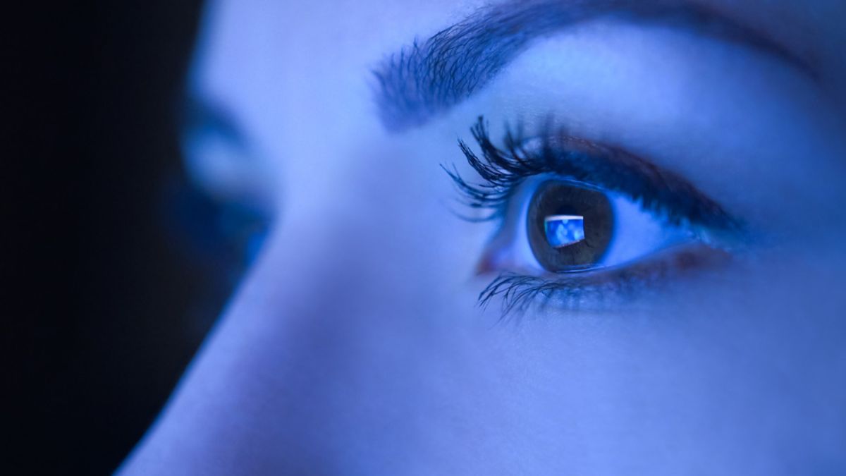 blue light affect on lung