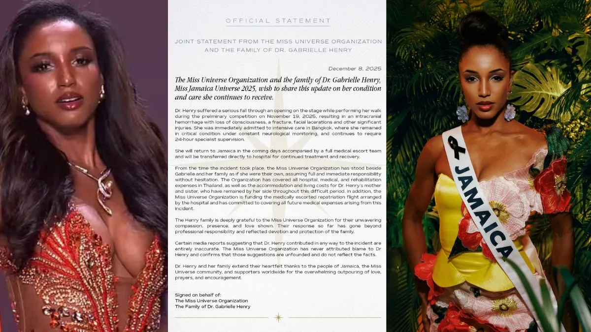Miss Universe Contestant Dr Gabrielle Henry Still in ICU After Brain Bleed and Fracture from Shocking Stage Fall