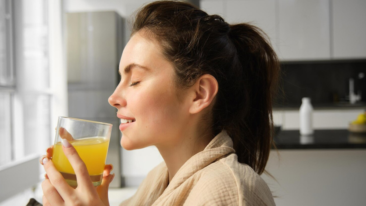 warm lemon water  1