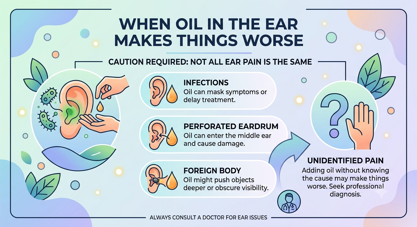 oil in ear info