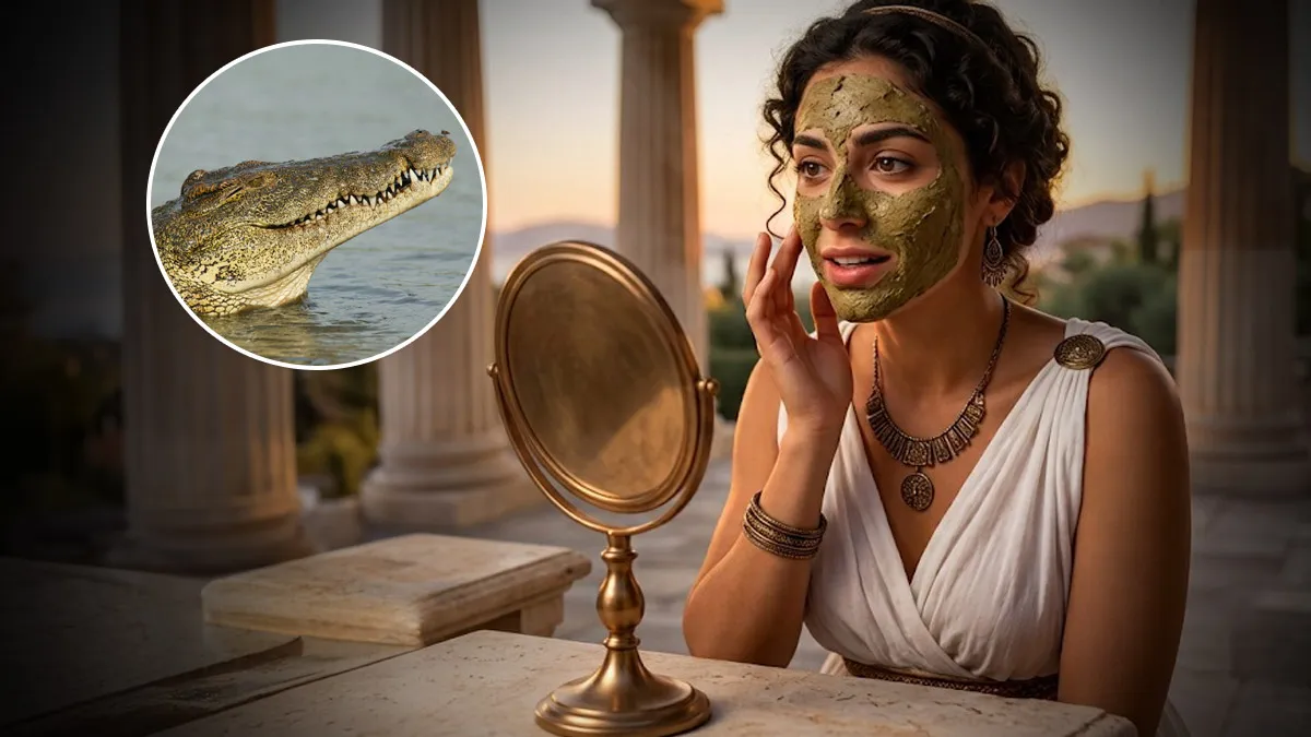 Would You Put Crocodile Dung on Your Face? Ancient Greeks Once Did This For Glowing Skin