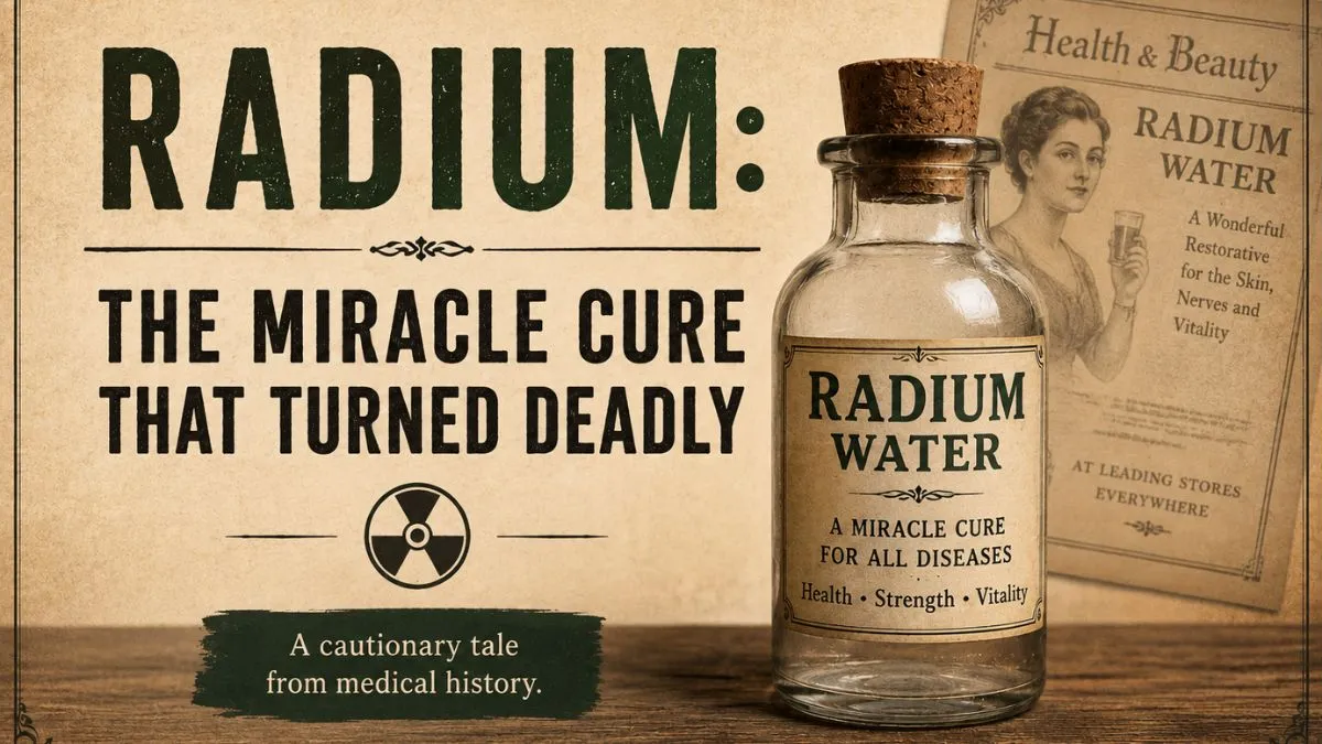 When Radium Was Sold as Medicine: The Dangerous Health Craze That Fooled Thousands