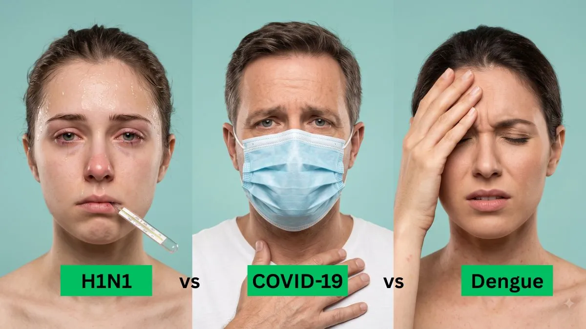 H1N1 vs COVID-19 vs Dengue: Key Differences