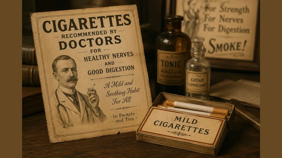 Smoking Was Once Sold as ‘Healthy’: A Shocking Story When Doctors Prescribed Cigarettes