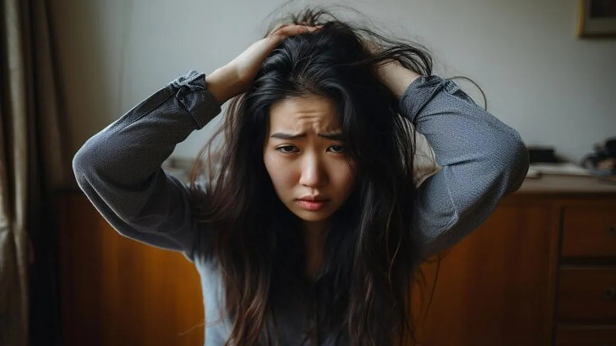 anxiety hairfall 1