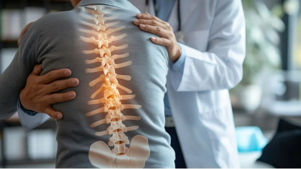 heels affect spine