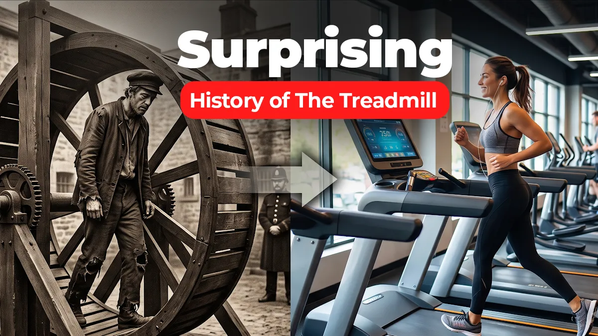 From Prison Torture Device to Fitness Staple: The Surprising History of The Treadmill