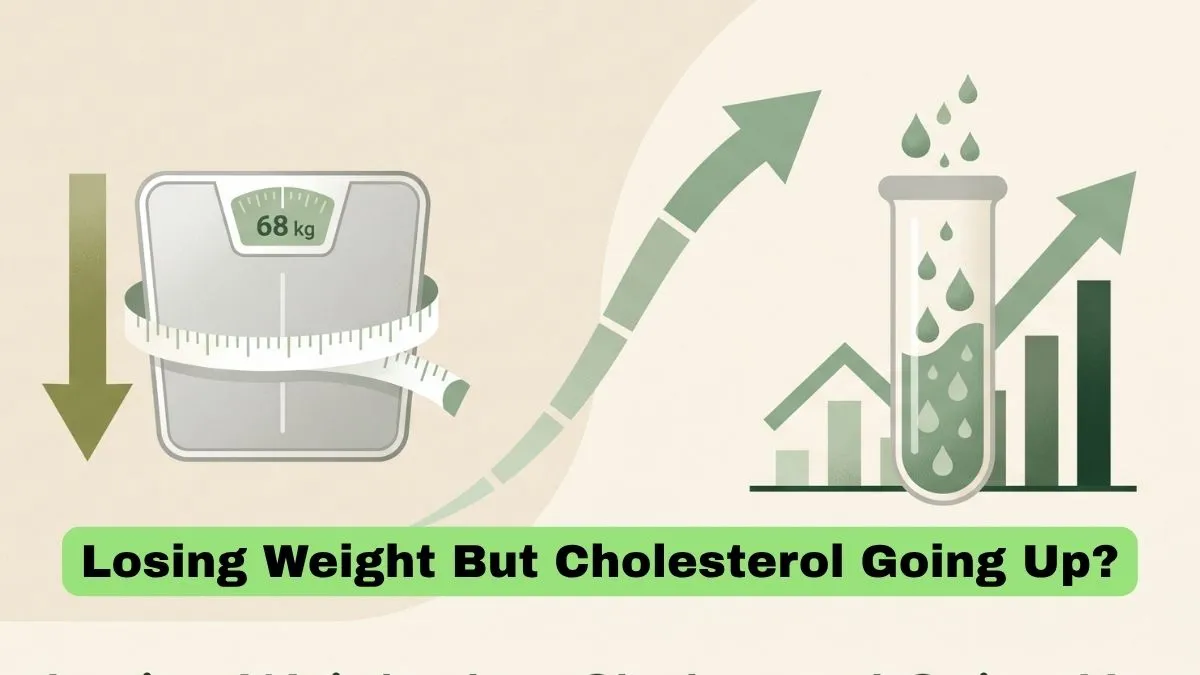 Losing Weight but Cholesterol Going Up? Why Your Numbers Can Temporarily Look Worse
