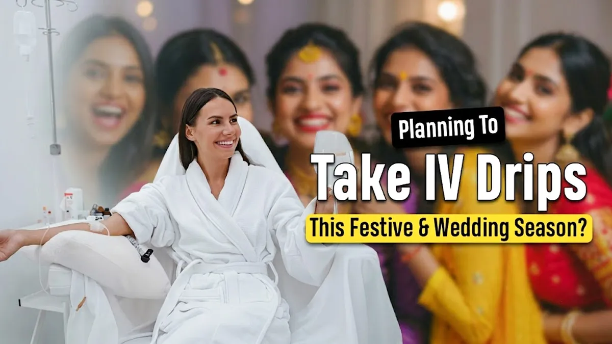 IV Vitamin Drips Gain Traction During Navratri: Can They Boost Energy and Give You Glowing Skin?