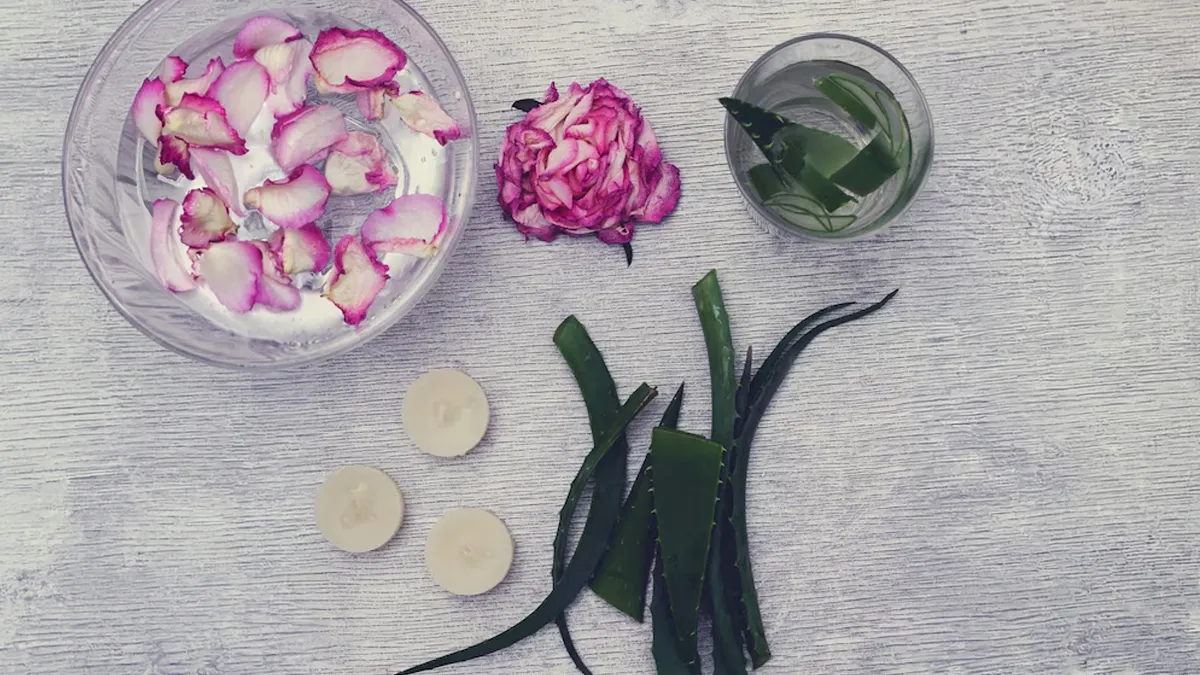 Rose Water Vs Aloe Vera Gel for skin