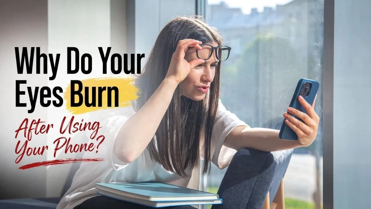 Phone Screen Causing Burning Eyes? Common Reasons And Tips To Manage