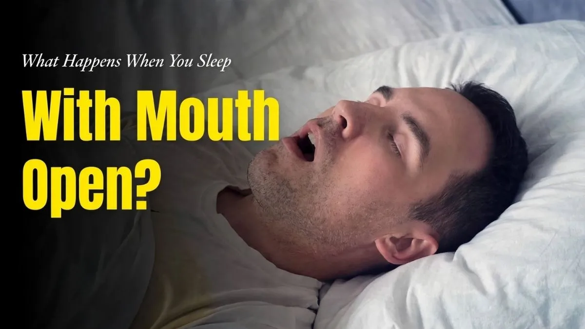 Sleeping With Your Mouth Open? What It Could Mean For Your Health