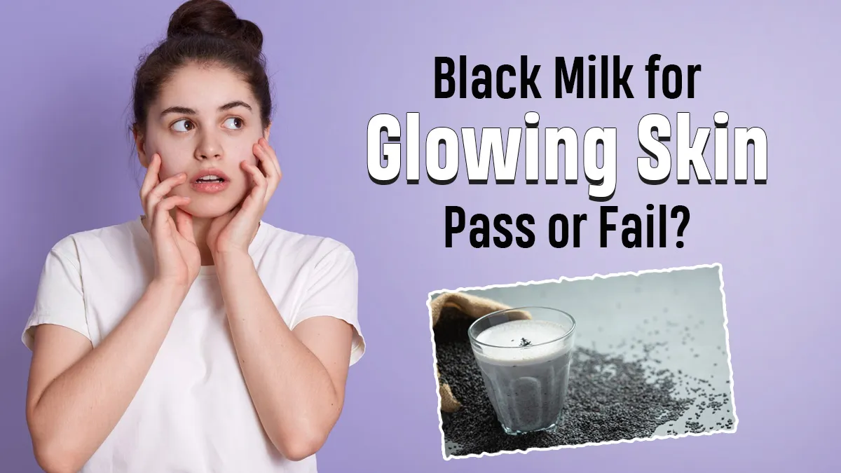 'Black Milk' Trend Goes Viral: Dermat Tells Whether This Drink for Glowing Skin is a Pass or Fail