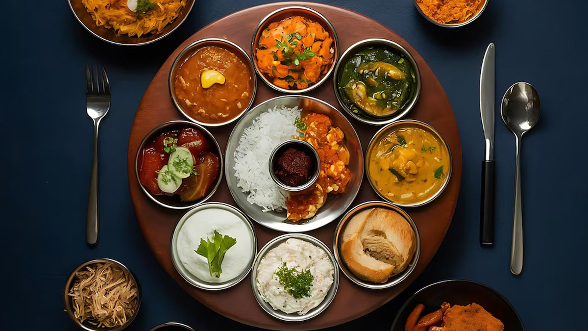 home cooked indian foods