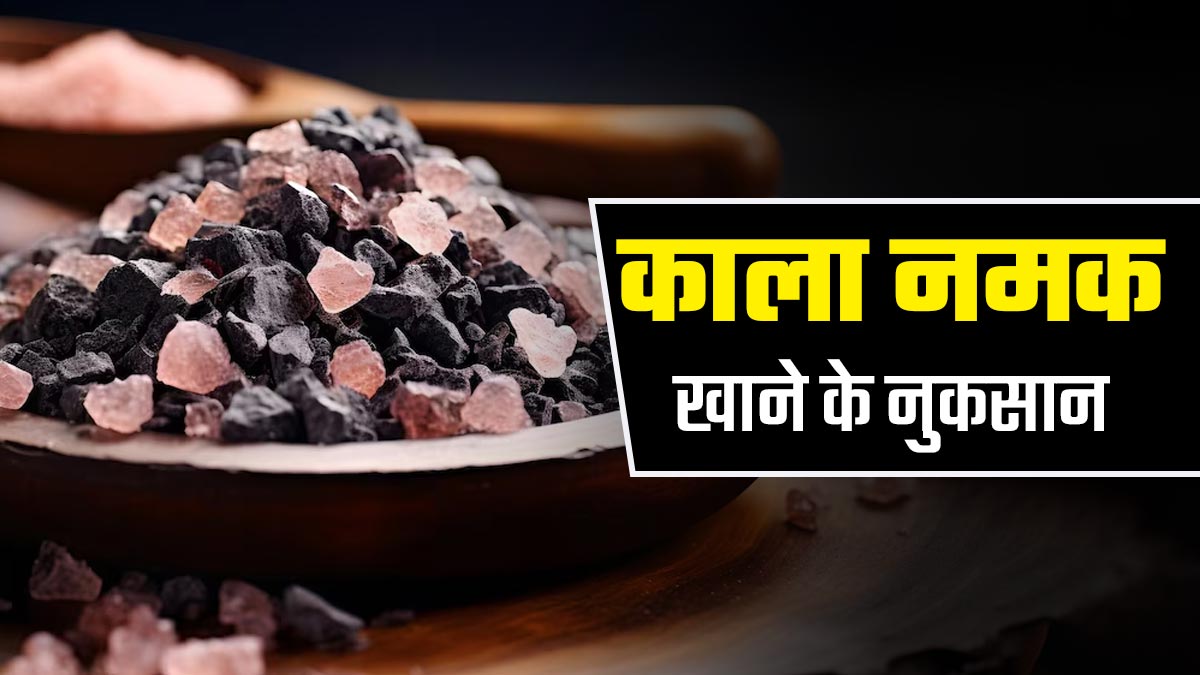 सफेद ही नहीं, काला नमक भी शरीर को पहुंचाता है नुकसान, ज्‍यादा खाने से हो सकती हैं ये 5 समस्‍याएं