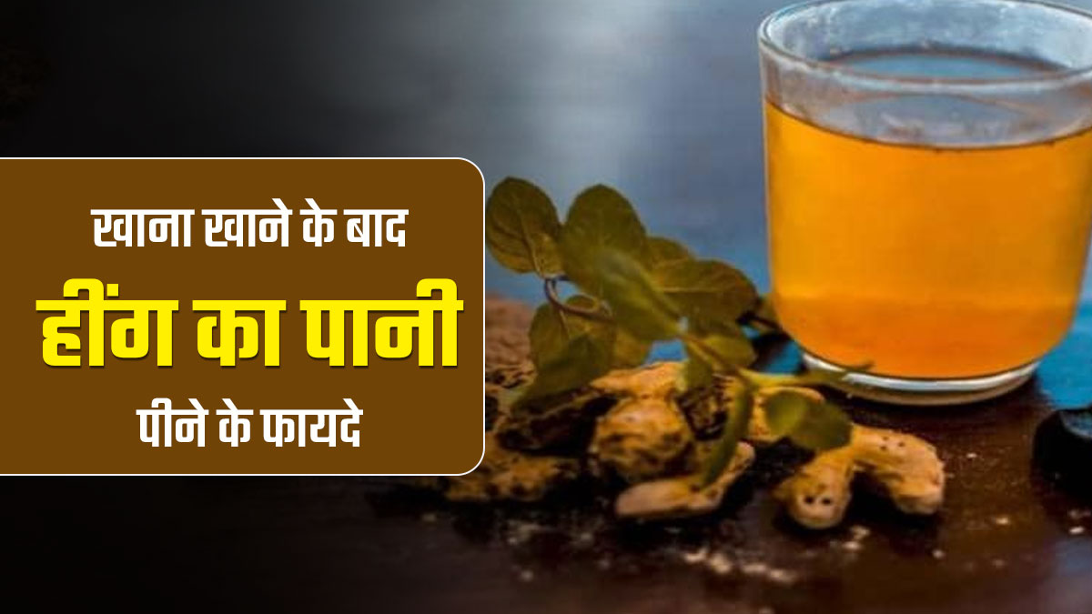 रोज खाना खाने के बाद पिएं हींग का पानी, सेहत को मिलेंगे कई जबरदस्त फायदे
